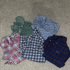 ❤️💙 5 Vineyard Vines💙❤️ ALL NWOT/EUC Boy’s Button Downs. 2T/3T.